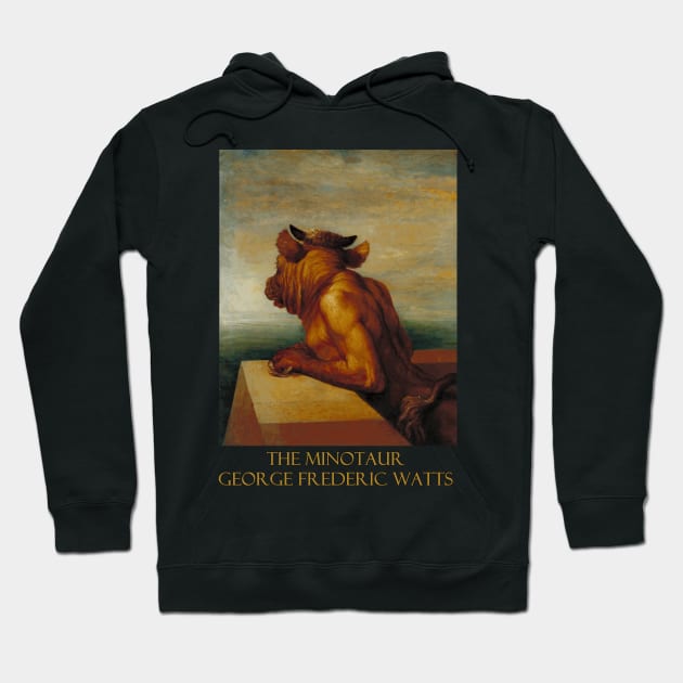 The Minotaur by George Frederic Watts Hoodie by Naves